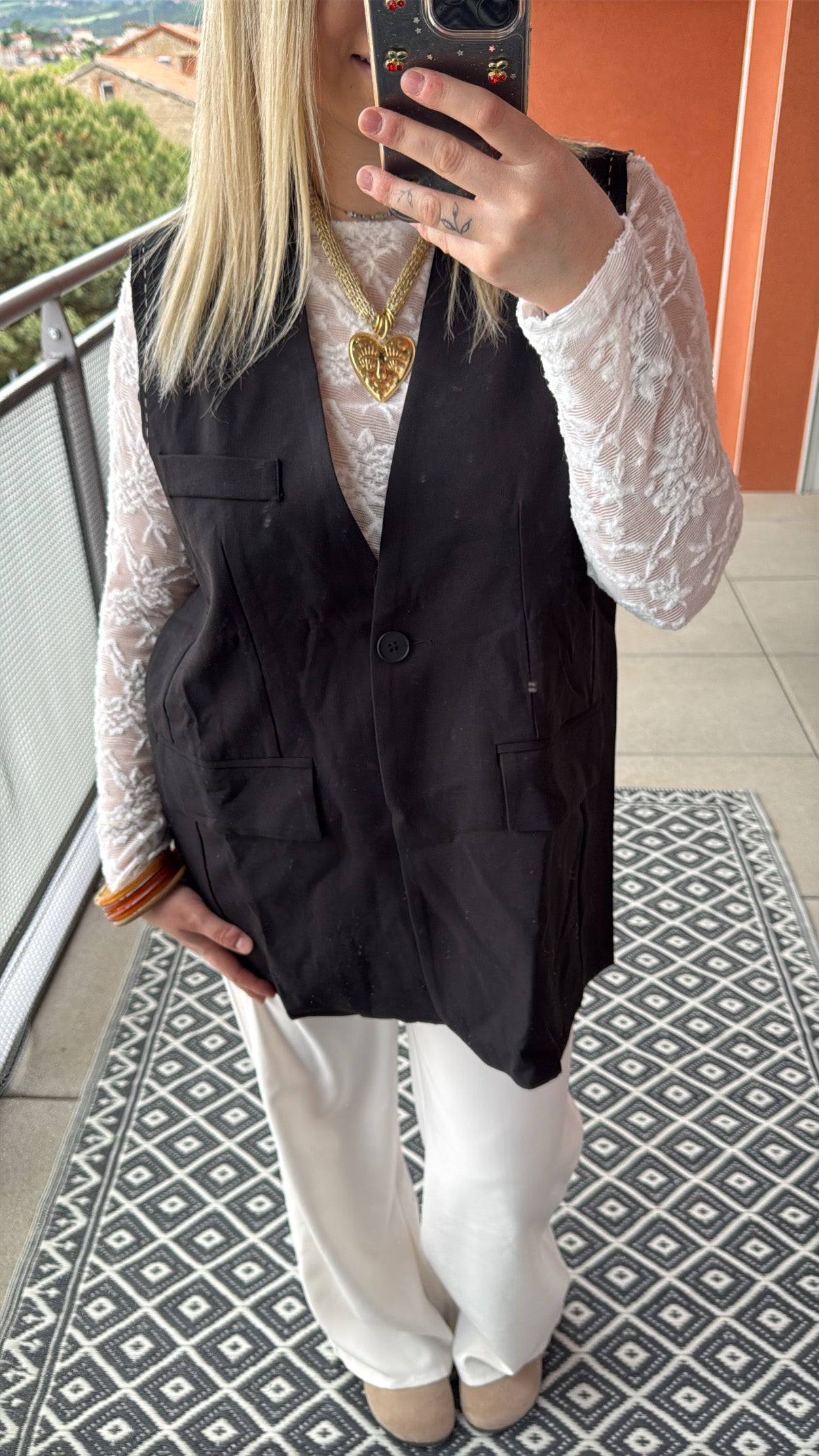 Blazer sans manches