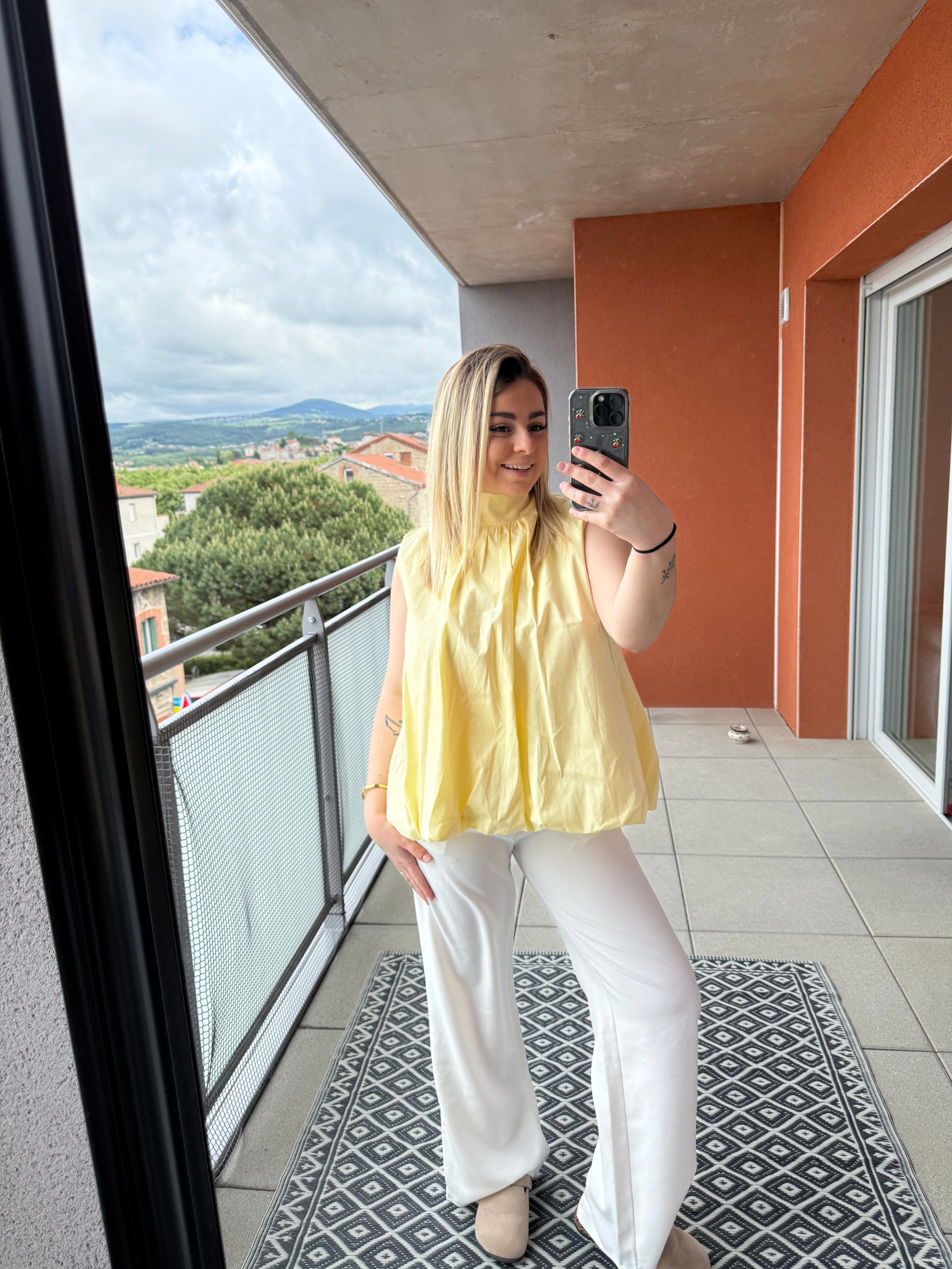 Blouse dos nu