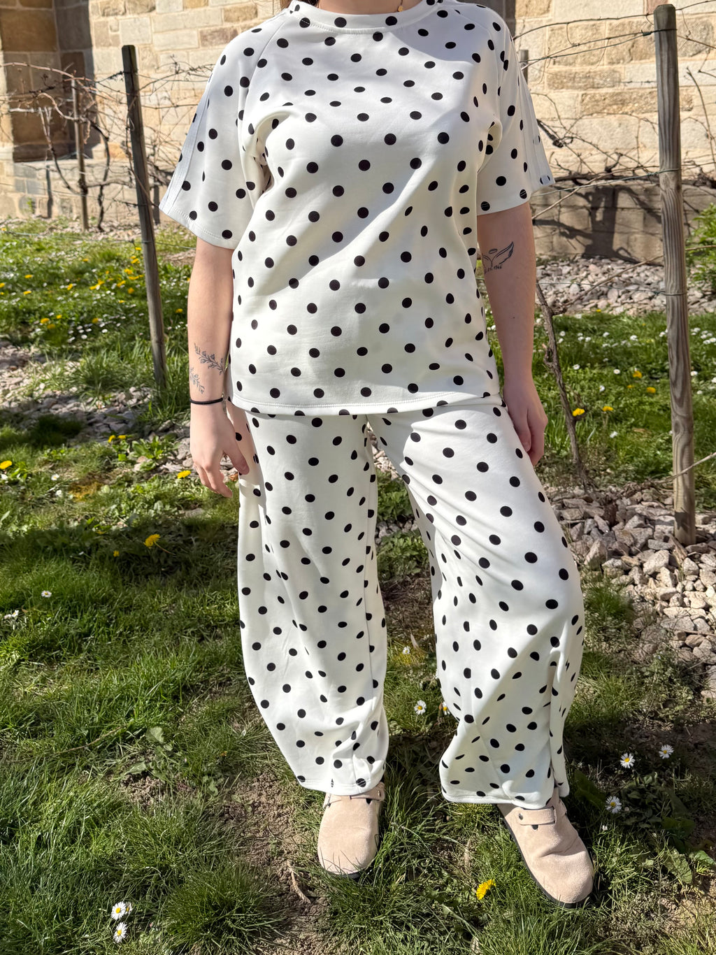 Ensemble à pois