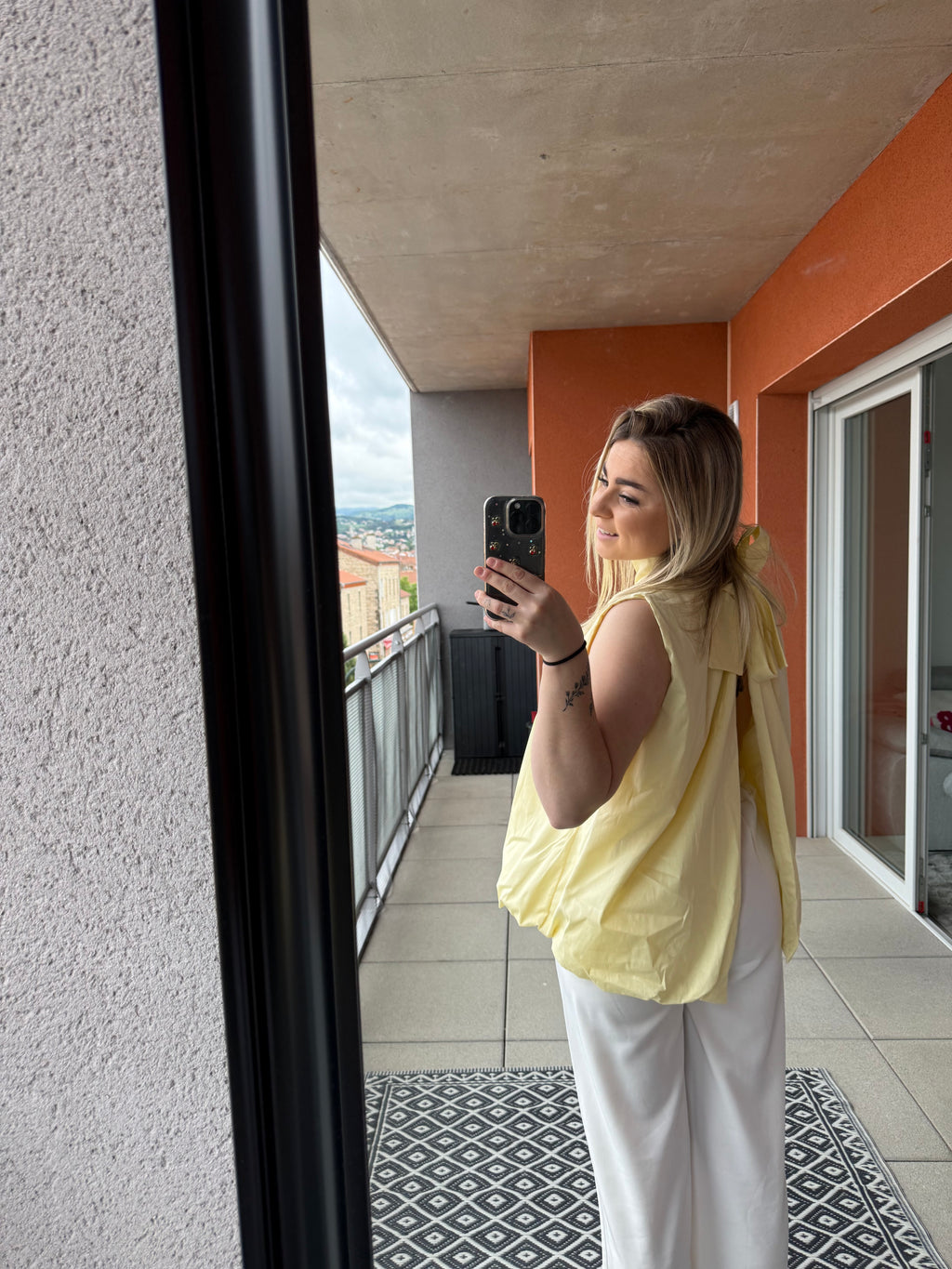 Blouse dos nu