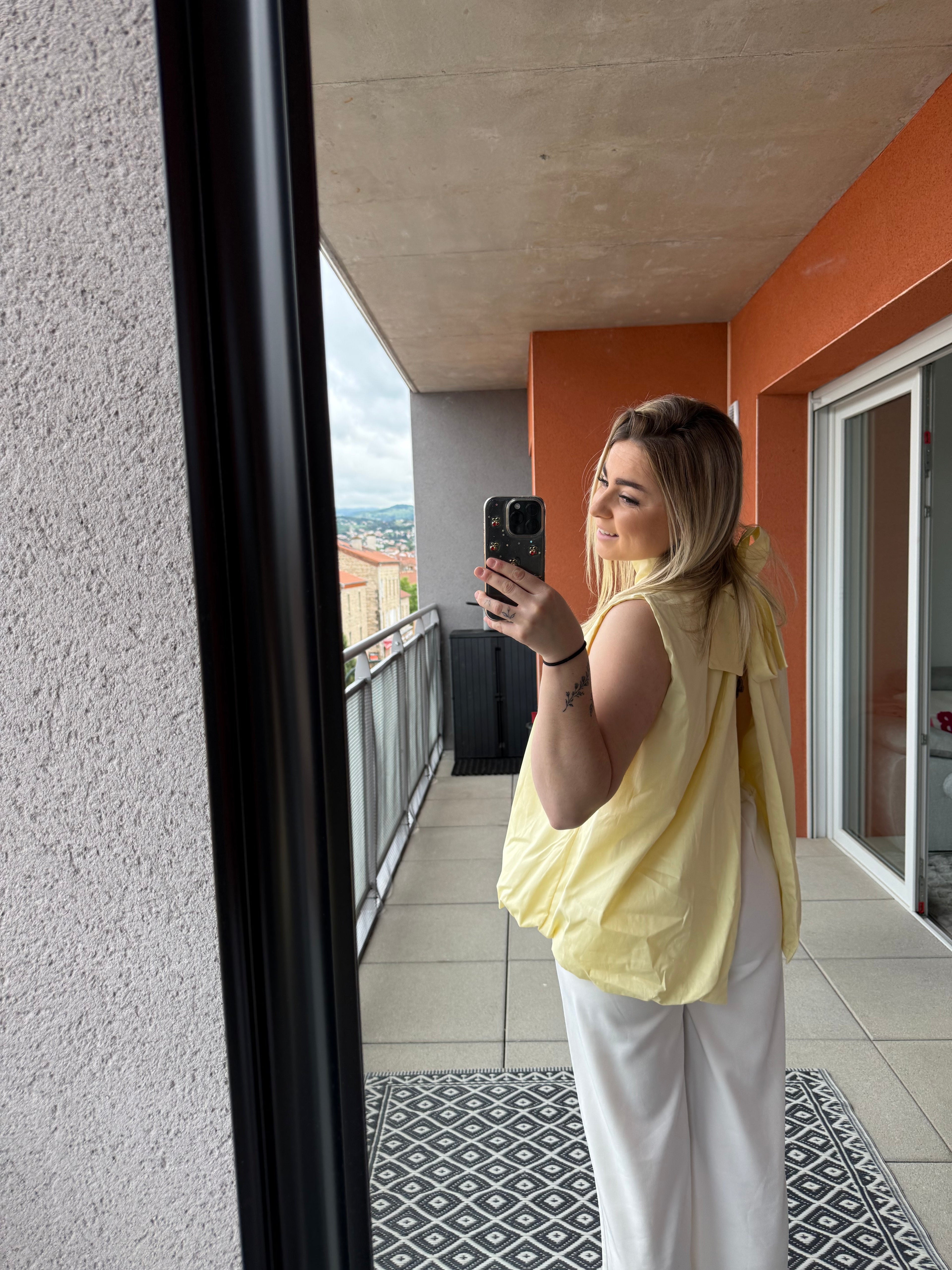 Blouse dos nu