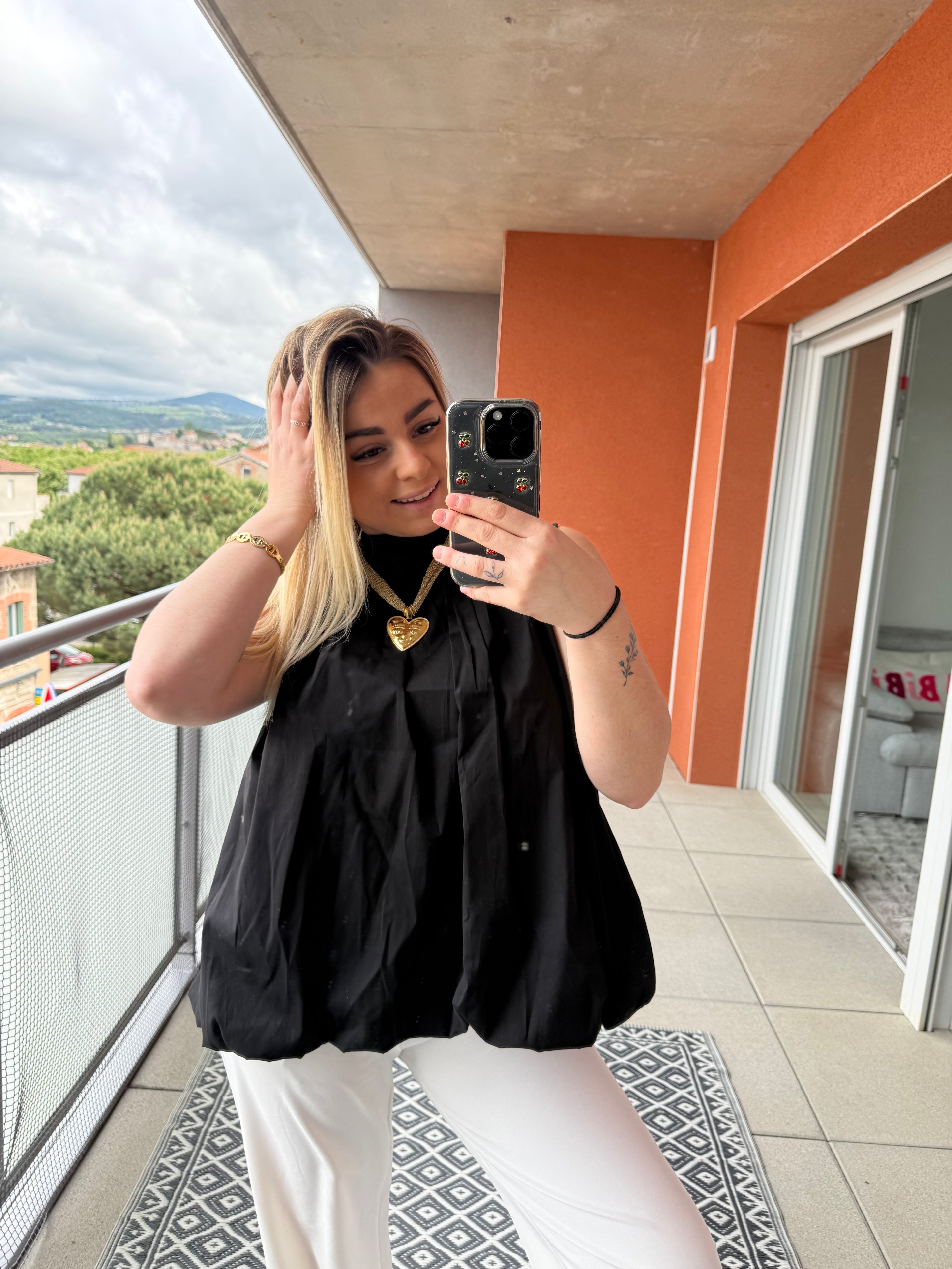Blouse dos nu