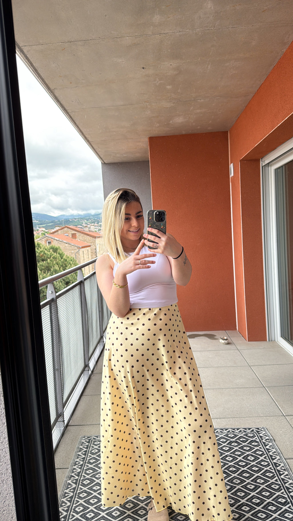 Jupe jaune