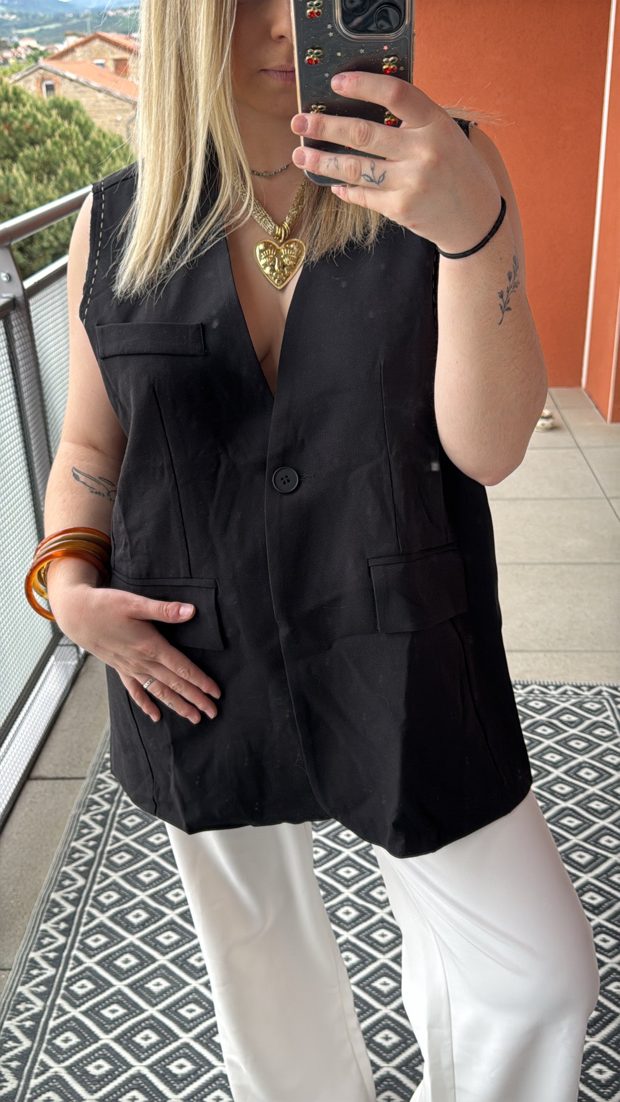 Blazer sans manches