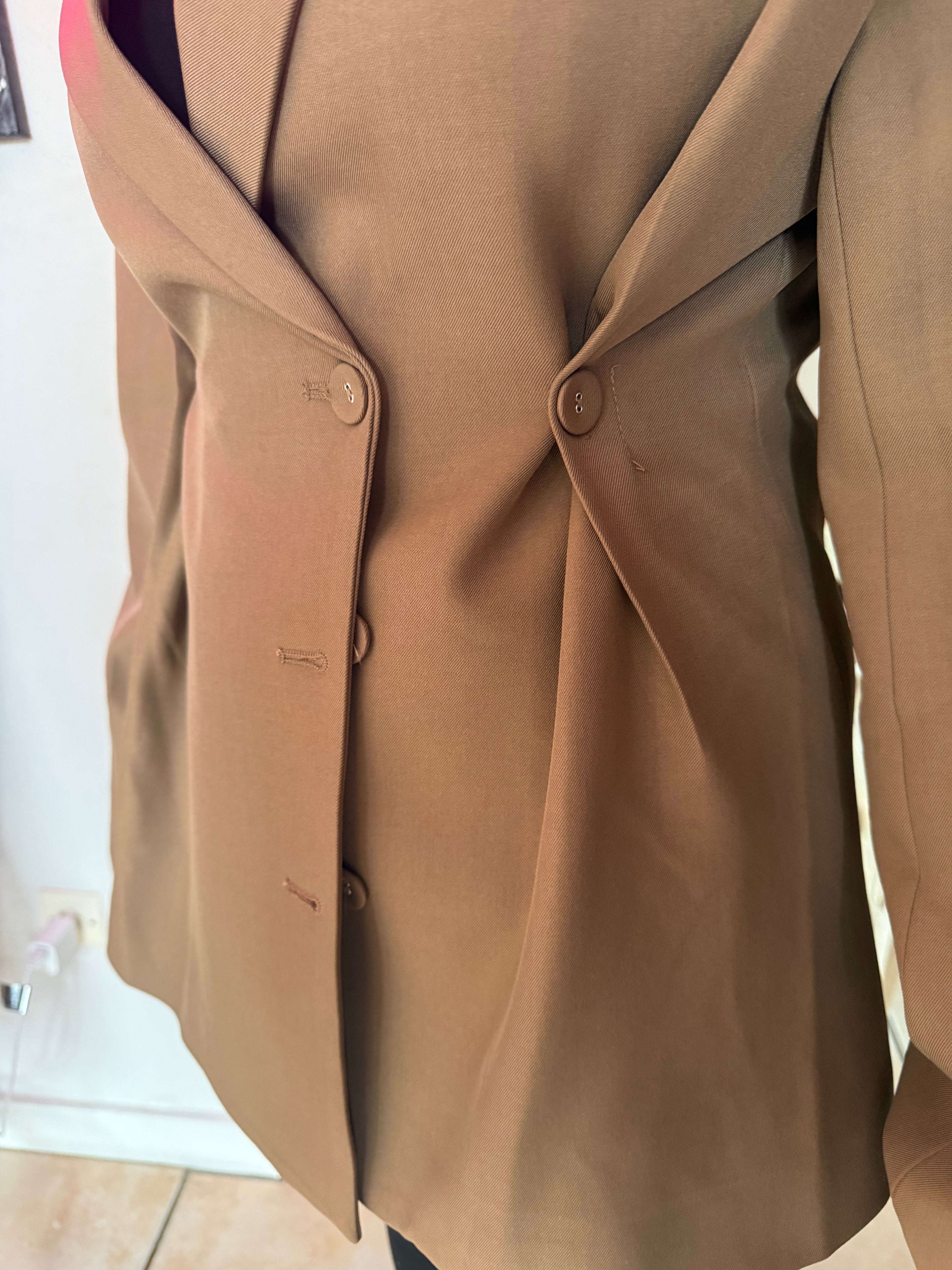 Veste de blazer cintrée