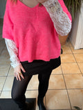 Pull à dentelle ￼