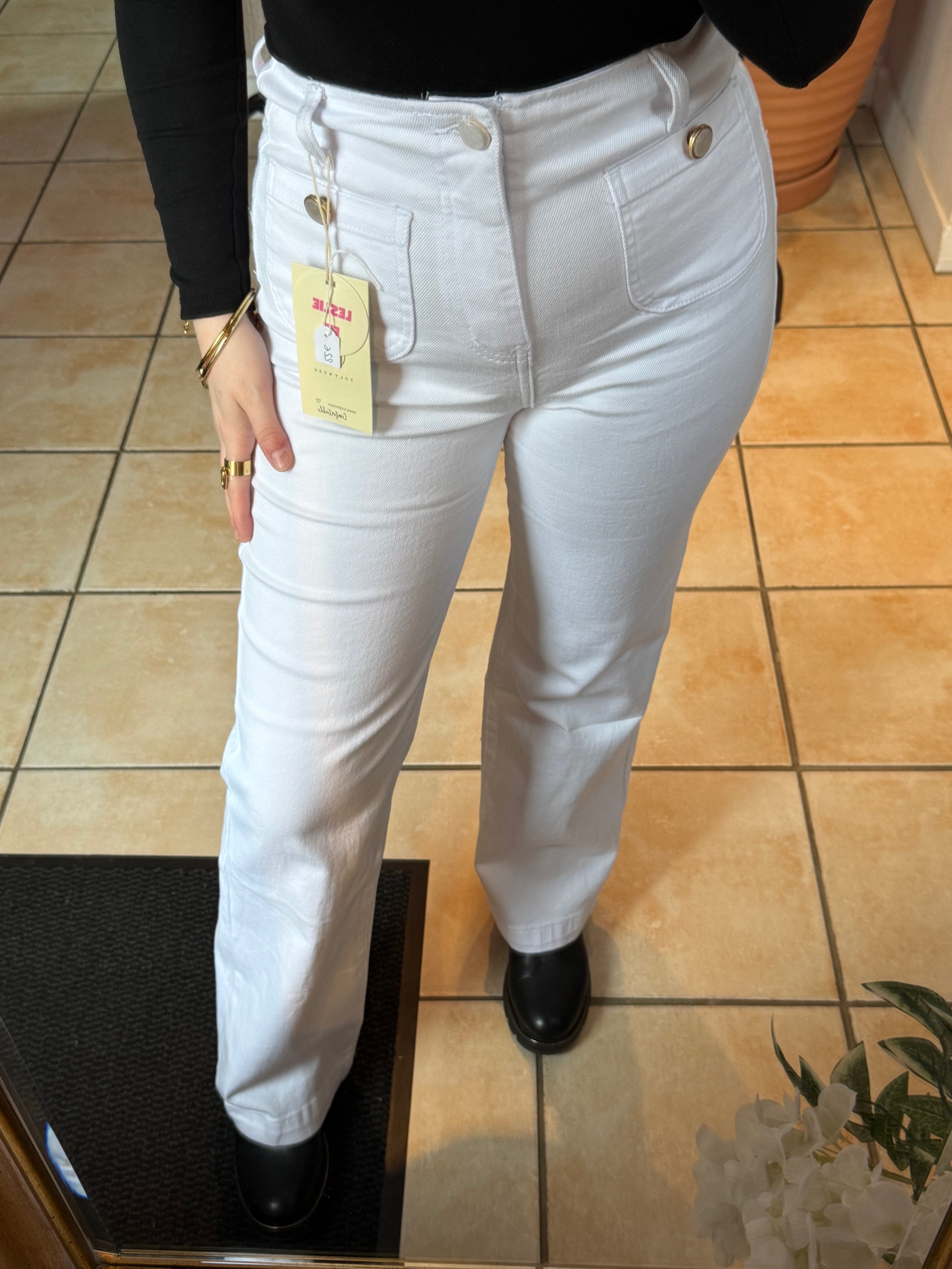 Jeans Blanc