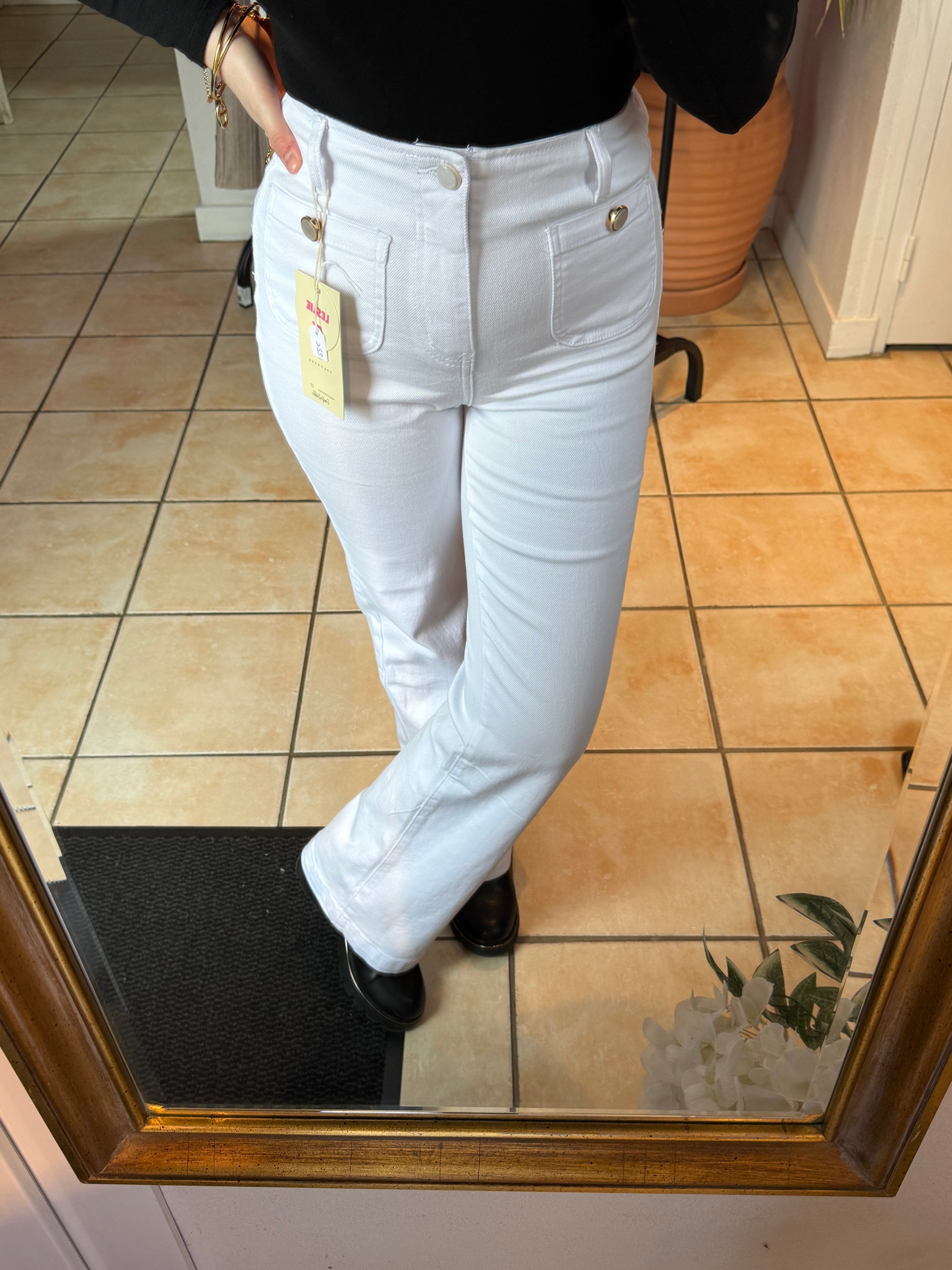 Jeans Blanc