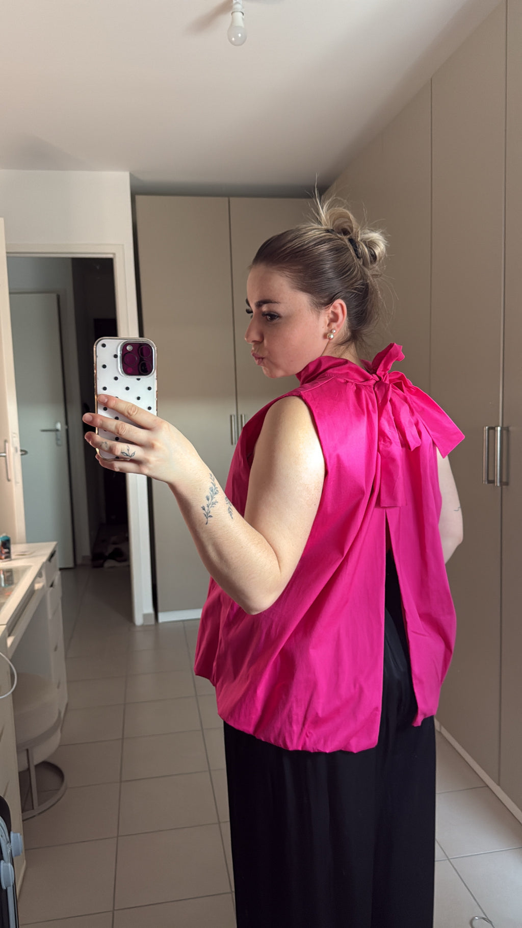 Blouse dos nu
